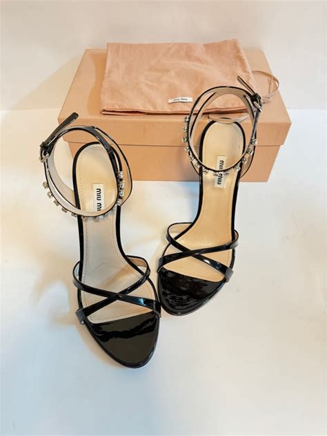 what is miu miu calzature donna|Miu Miu Calzature Donna Crystal Embellished Sandals In Black .